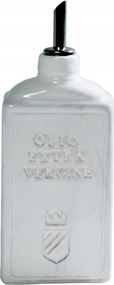 Oliera Lattina Bianco 300 ml Kerámia Olívaolaj palack, Olaszország