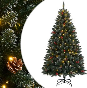 vidaXL műkarácsonyfa 300 LED-del 180 cm