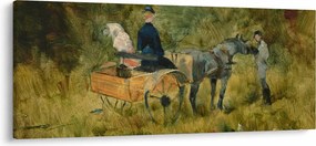 Kép - Henri de Toulouse-Lautrec, The Trap, reprodukciók (120x50 cm)