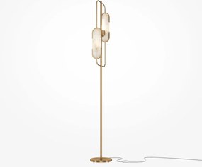 Maytoni MARMO MOD099FL-02G Állólámpa 2x40W/G9 IP20