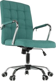 Irodai szék, ciánzöld, MORGEN