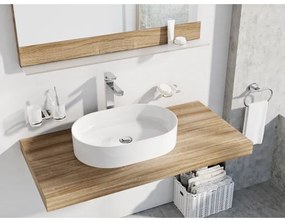 Ravak XJX01155001 - Ráültethető mosdó CERAMIC SLIM 55x37 cm kerámia/fehér