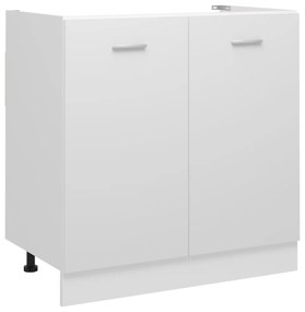 “Lyon” fehér szerelt fa mosogató alsószekrény