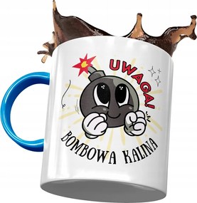 Kék Bögre Kalina Feleség Barátnő Nyomtatott Fotóval