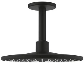 Fejzuhany Grohe Rainshower SmartActive zuhanykarral együtt phantom black 22124KF0