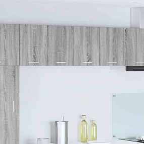 Függő szekrény Riga Szürke Sonoma és fehér 60 x 31 x 40 cm