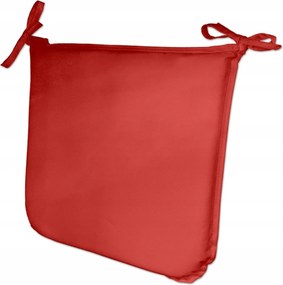 Kerti Kötött Székpárna Piros 40cm