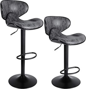 2x Bárszék Hawaj CL-2112-2 sötét szürke