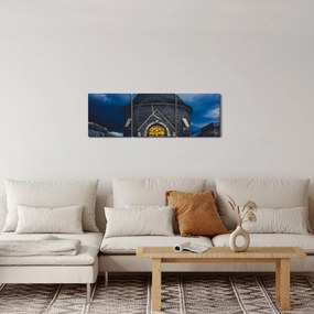 Kép - A vihar előtt (órával) (90x30 cm)