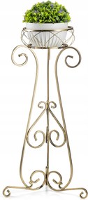 Fiorina arany virágtartó 96 cm Fém virágtartó állvány arany patinás 96 cm