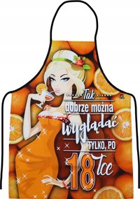 Vicces Kötény Barátnő Lányok Ajándék 18. születésnap