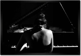 Poszterek keretben 60x40 Zene Szerelmem Szenvedély