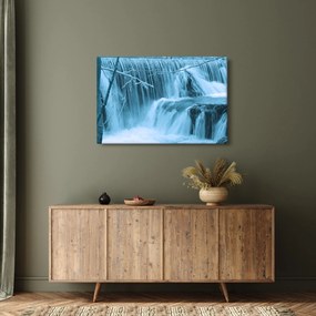 Kép - jeges vízesések (90x60 cm)