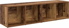 vidaXL TV szekrény garnitúra 2 pcs Öreg fa 37 x 35 x 72 cm Faanyag
