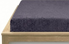 Frottír gumis lepedő EXCLUSIVE kékesszürke 90 x 200 cm