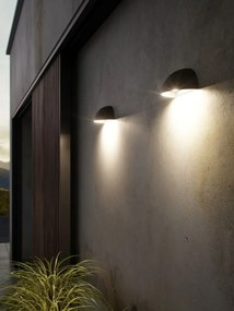 NORDLUX 2019001003 ARCUS SMART Modern Kültéri Fali Lámpa Fekete LED IP54