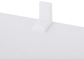 DOVARO fehér könyvespolc