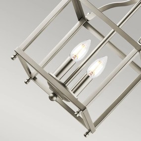Kichler LARKIN KL-LARKIN-P-S-NI Függőlámpa 2x60W/E14