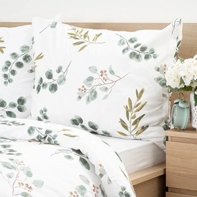 4Home Pamut ágynemű Eukaliptusz, 220 x 200 cm, 2 db 70 x 90 cm