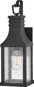 Hinkley lighting klasszikus kültéri fali lámpa beacon hill fekete átlátszó elshk-beacon-hillsmb IP44