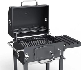 Multifunciós Avenberg GENIUS BBQ grill + öntöttvas rostély + öntöttvas grill lap + pizzakő