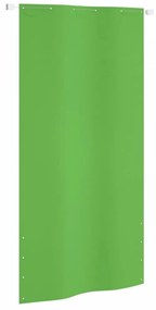 Világoszöld oxford-szövet erkélyparaván 120 x 240 cm