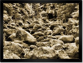 Poszterek keretben 40x30 Tátra Lengyel hegyek Kilátás