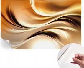 Öntapadós Dekoratív Fotótapéta Hálószobába Folyékony vonalak 416x254 cm