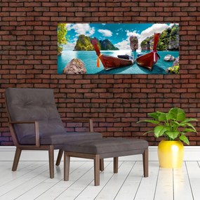 Kép - Édenkert a földön (120x50 cm)