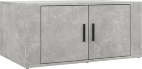 vidaXL betonszürke szerelt fa dohányzóasztal 80 x 50 x 36 cm