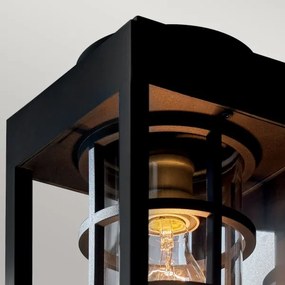 Kichler KL-HONE-M-BKT - Kültéri fali lámpatest HONE M 1xE27/60W/230V IP44