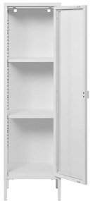 Fehér fém tálalószekrény 40x140 cm Brisbane – House Nordic