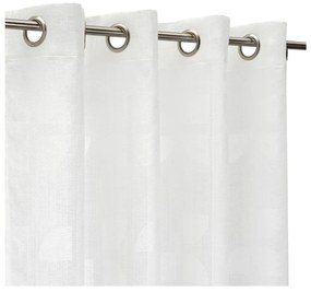 Fehér jacquard függöny 140x260 cm Mid Century – Casa Selección