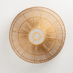 Brilagi - LED felületre szerelhető csillár CERIA BOHO 1xE27/40W/230V, átm. 50 cm, barna