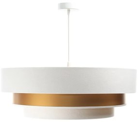 TRINITI függeszték 1xE27/60W/230V fehér/arany