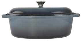 Perfect Home Zománcozott öntöttvas kacsasütő 36 cm Acélkék 14606