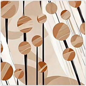 Poszterek 140x140 Bézs az oszlopokon