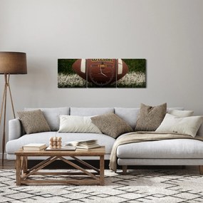 Kép - Futball (órával) (90x30 cm)