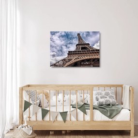 Az Eiffel-torony képe (üvegen) (70x50 cm)