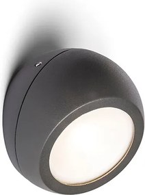 RENDL SIV felületre szerelhető antracitszürke 230V LED 6W 120° IP54 3000K