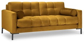 Bali sárga bársony kanapé - Cosmopolitan Design
