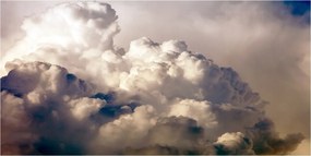 Fotó-üvegkép Felhők az égen 140x70