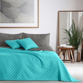 Axel türkiz mikroszálas ágytakaró, 170 x 210 cm - DecoKing