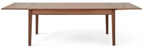 Bővíthető étkezőasztal diófa dekorral Hammel Sami, 180 x 100 cm