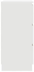 fehér szerelt fa tálalószekrény 37,5x35x76 cm