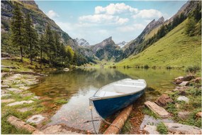 Kép - Seealpsee, svájci tó (90x60 cm)