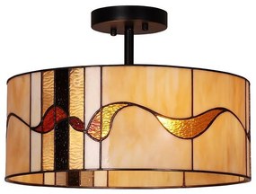 Prezent 212 - Csillár rúdon TIFFANY 2xE27/60W/230V
