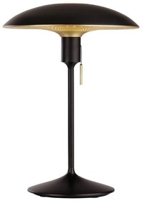 Fekete-aranyszínű lámpabúra ø 35 cm Manta Ray – UMAGE