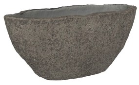 Pottery Pots Virágcserep Mt. Verita, szürke diorit, többféle méretben - Fazekas edények méret: S - 55 x 23,5 x 21 cm