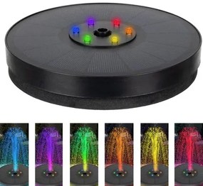 Világító LED napelemes kerti szökőkút - Gardlov